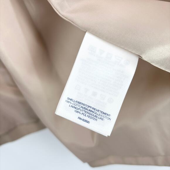 NWOT Lands' End Trench Coat Womens Plus Size 26W Lined Classic Old Money Preppy - Picture 8 of 12